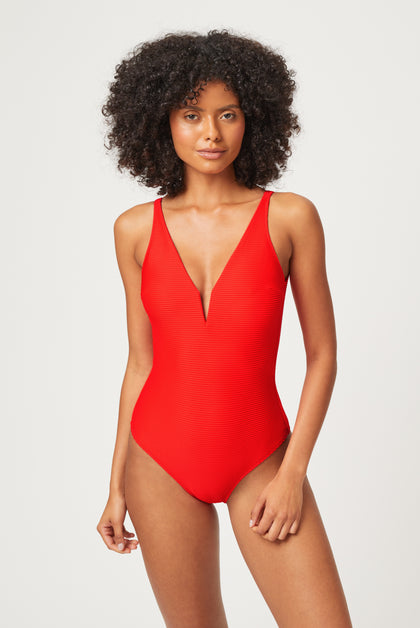 Heidi Klein - US Store - Vicenza V-Cut Swimsuit